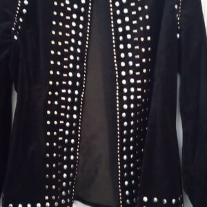 Diane Guildman Studded Black Jacket